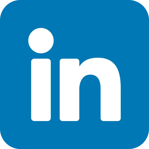 Icono de LinkedIn, red social profesional para conectar y compartir oportunidades laborales.