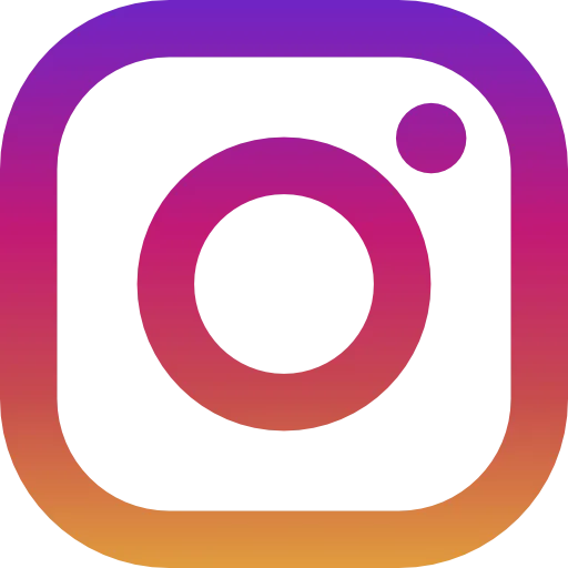 Icono de Instagram, red social para compartir fotos y videos, utilizado para conectar y seguir a otros usuarios.