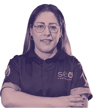 Miembro del equipo de SEO Contenidos, mostrando profesionalismo y compromiso.