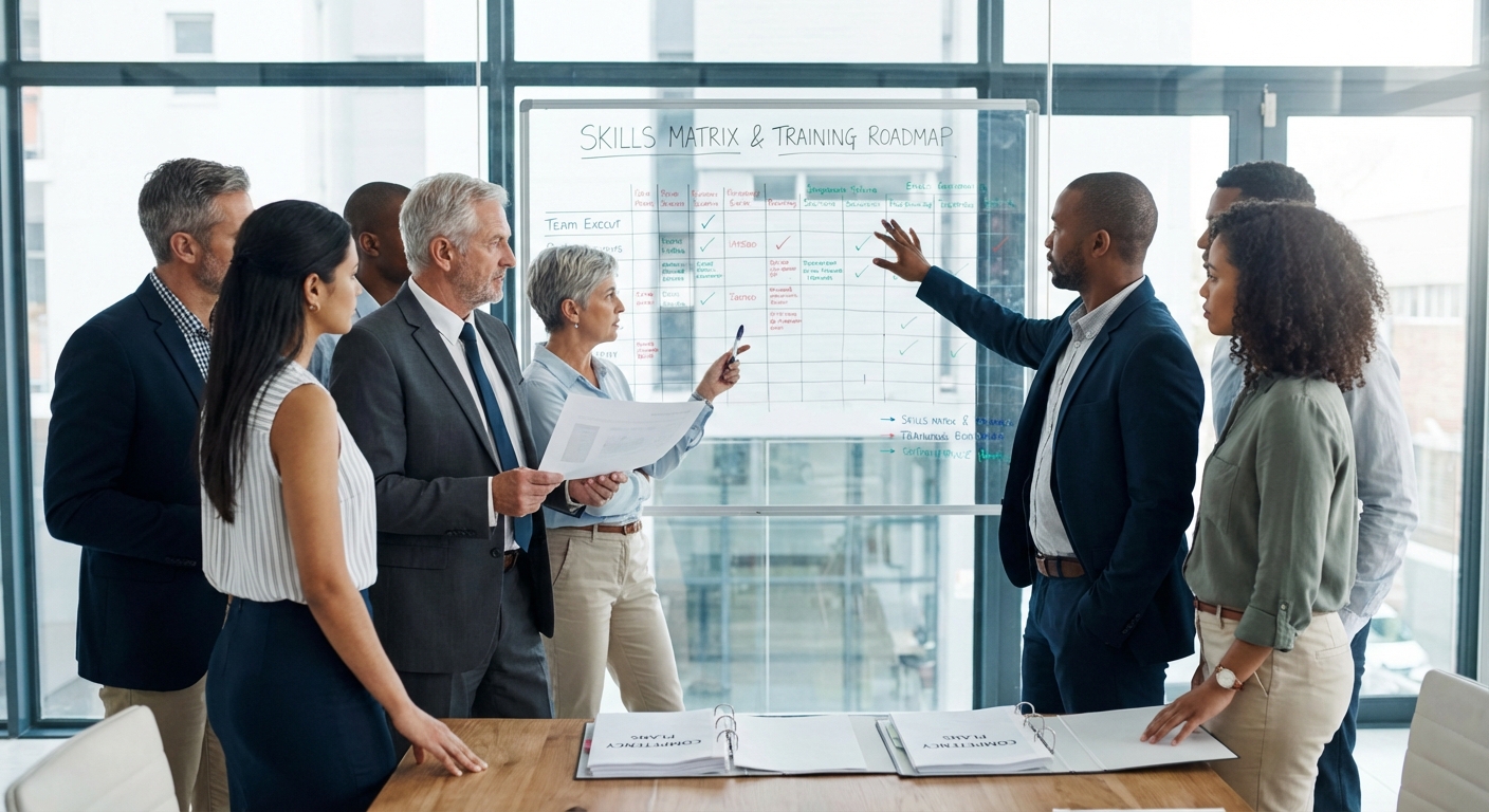 Inversión en talento y formación continua en un entorno corporativo